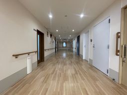 安全に配慮された廊下