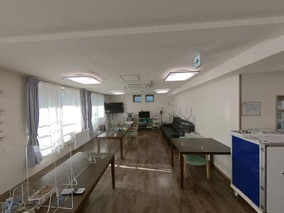 広々とした共用スペース