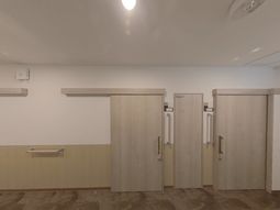ゆとりのあるトイレ空間