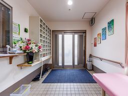 広々としたエントランス