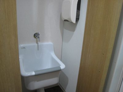 清潔な洗面台