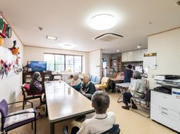 居住者が集う共有スペース