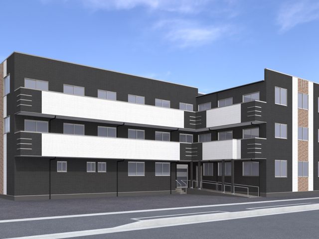モダンな建物の外観 外観 清潔感のあるモダンなデザインの外観です。スタイリッシュな環境でお仕事をされたい方に適しています。