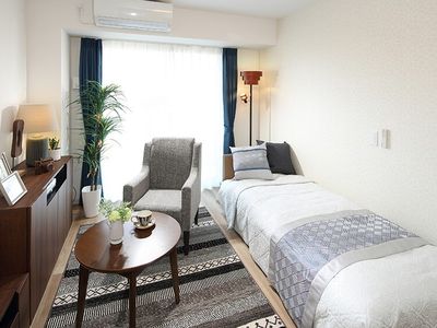 快適な居室の一角