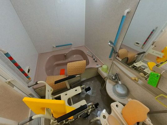 使いやすい浴室