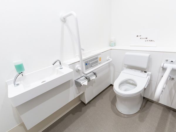 清潔な室内のトイレ