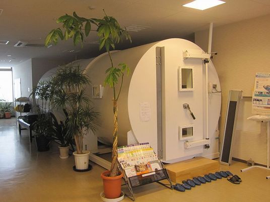 機能訓練室の装置  