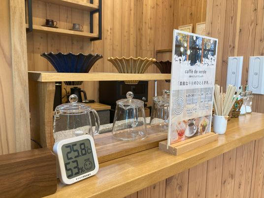 居心地の良いカフェコーナー