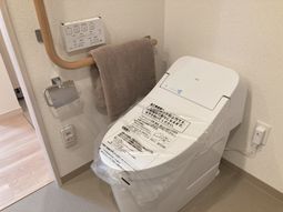 清潔感のあるトイレ