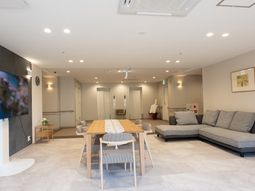 快適な共用ラウンジ