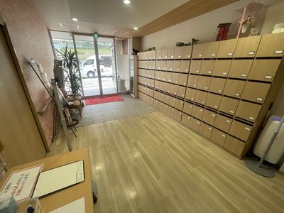 収納スペースと出入口