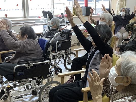 活動する高齢者の集い