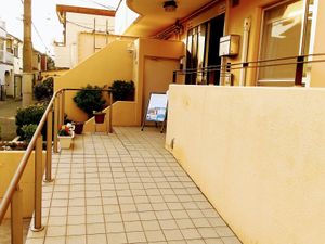 温もりのあるエントランス