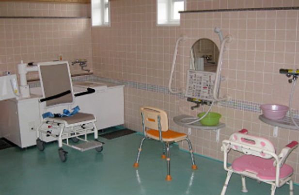 機能が整った浴室