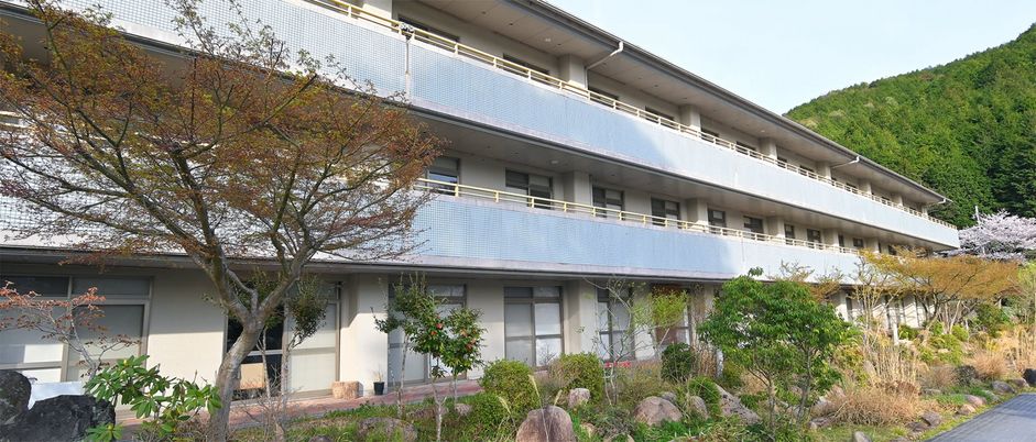 自然豊かな外観