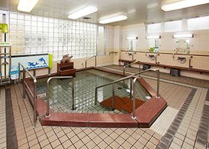 湯気漂う浴室