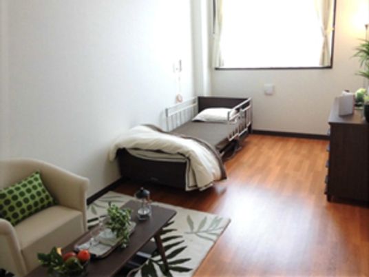 快適な居室の一角