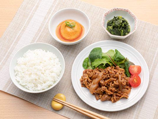 バランスの取れた食事