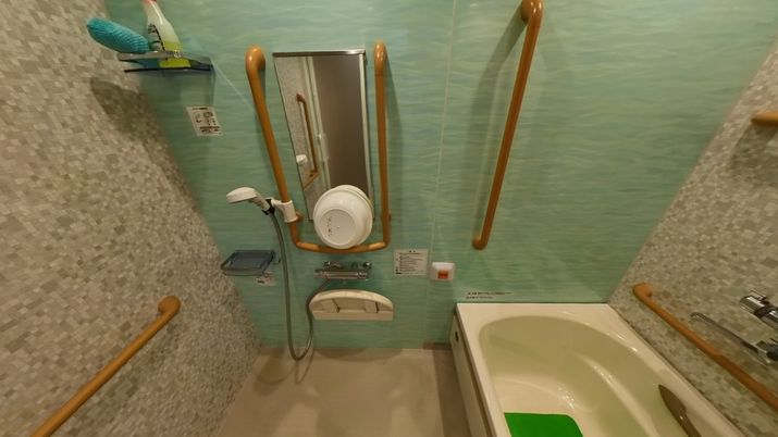 バリアフリー対応浴室