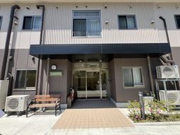 温かみのあるエントランス