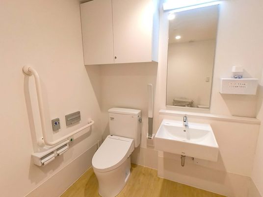 清潔なトイレ空間