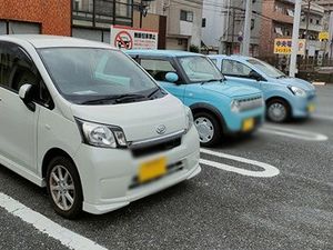 駐車場の外観