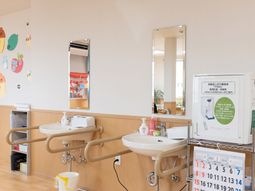 清潔感のある洗面所