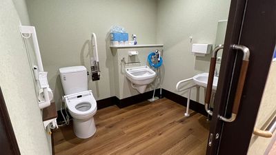 バリアフリー化されたトイレ