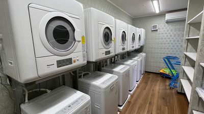 整頓されたランドリースペース