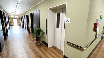 廊下と手すり設置