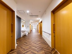 清潔な廊下の風景