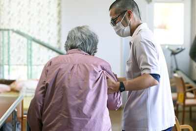 介護職員のサポート