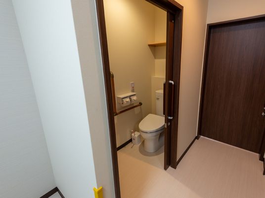 清潔なトイレ空間