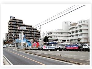 建物外観の道路沿い  