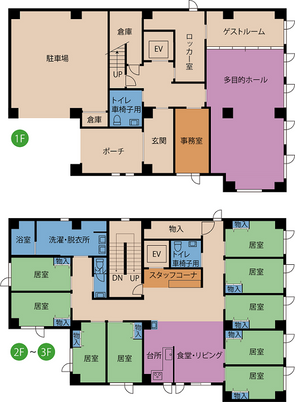 明るい部屋の間取り