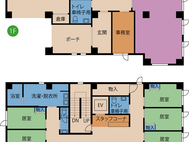 明るい部屋の間取り 内観 各部屋が広々としたレイアウトになっています。自然な光が差し込む空間が魅力です。