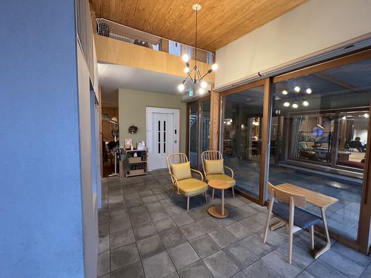 広々とした共用スペース