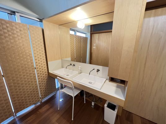 整った洗面設備