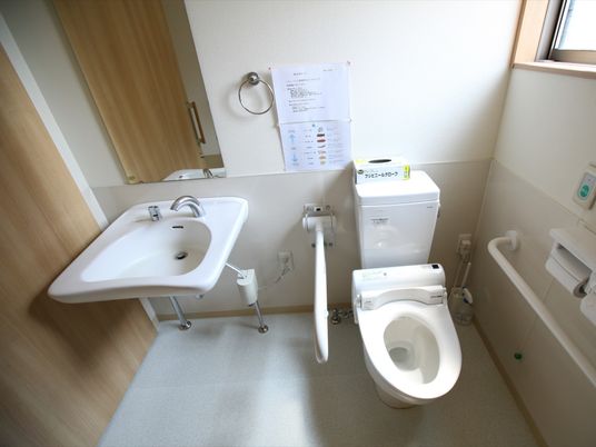 洗面台とトイレの設備
