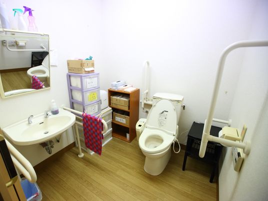 バリアフリーのトイレ設備
