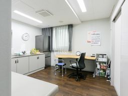 機能的なスタッフルーム