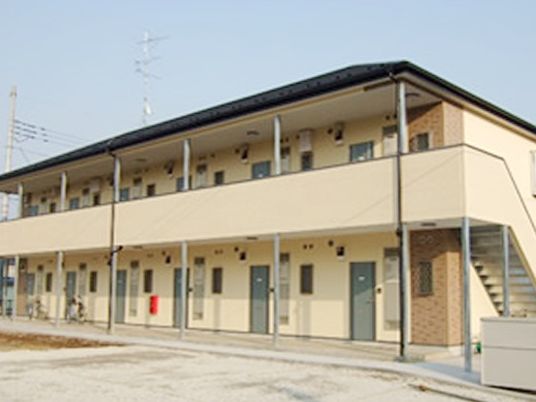 2階建ての外観  