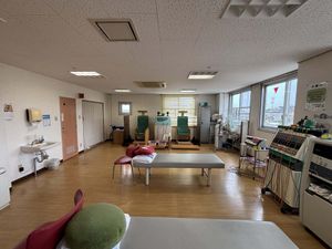 広々とした機能訓練室