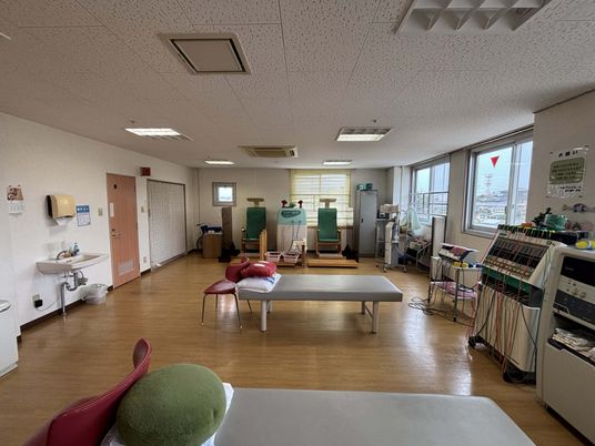 広々とした機能訓練室