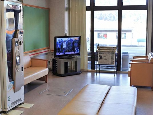 テレビのある休憩室  