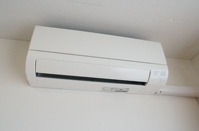壁掛けエアコンが設置