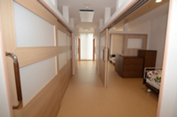 明るい廊下