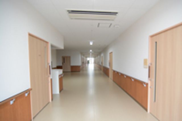 広々とした廊下