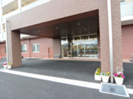 広いエントランス