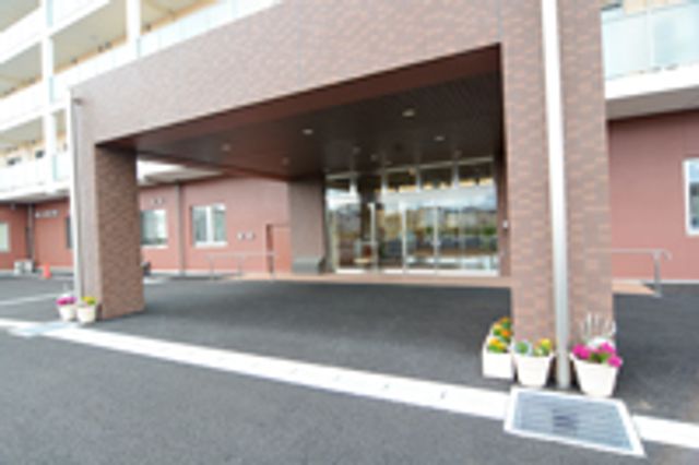 広いエントランス